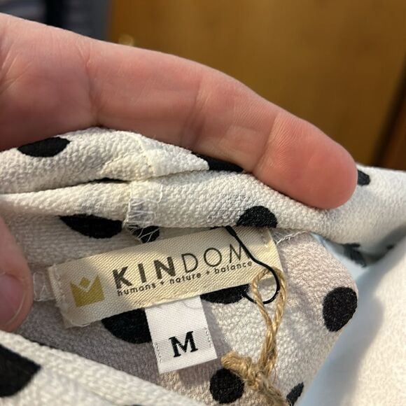 š Kindomā wrapāaround high low cardigan sizeāM - Picture 5 of 6